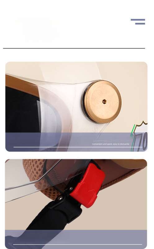 3C Certified Dual Mirror Motorcycle Half Men Women, Lightweight For All Seasons, Sun Protection And Warm Safety Helmet_voghion.com