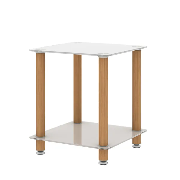 1-Piece Side Table ; 2-Tier Space End Table ; Modern Night Stand; Sofa Table; Side Table With Storage Shelve_voghion.com