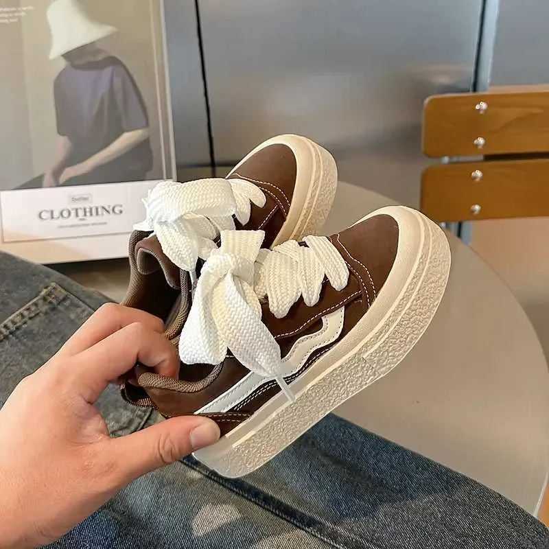 Boys and Girls Canvas School Performance Baby Biscuits Bottom Breathable Childrens Shoes M241016_voghion.com