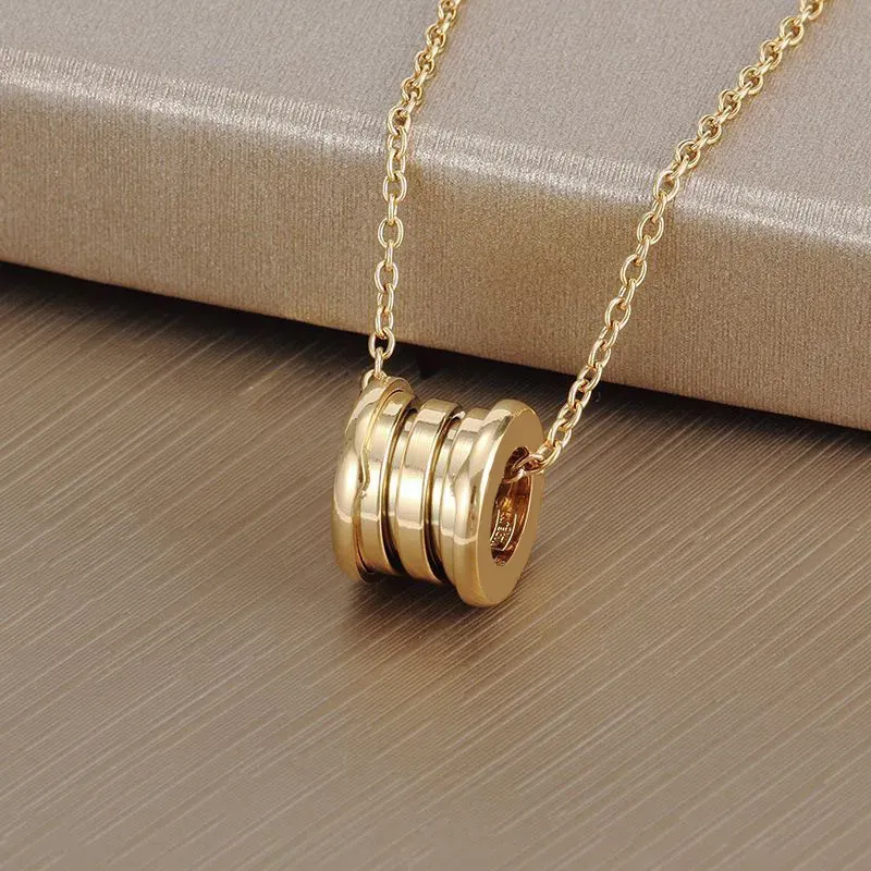 Pendant Necklace For Couples Ceramic Design Jewellery Gift Idea_voghion.com