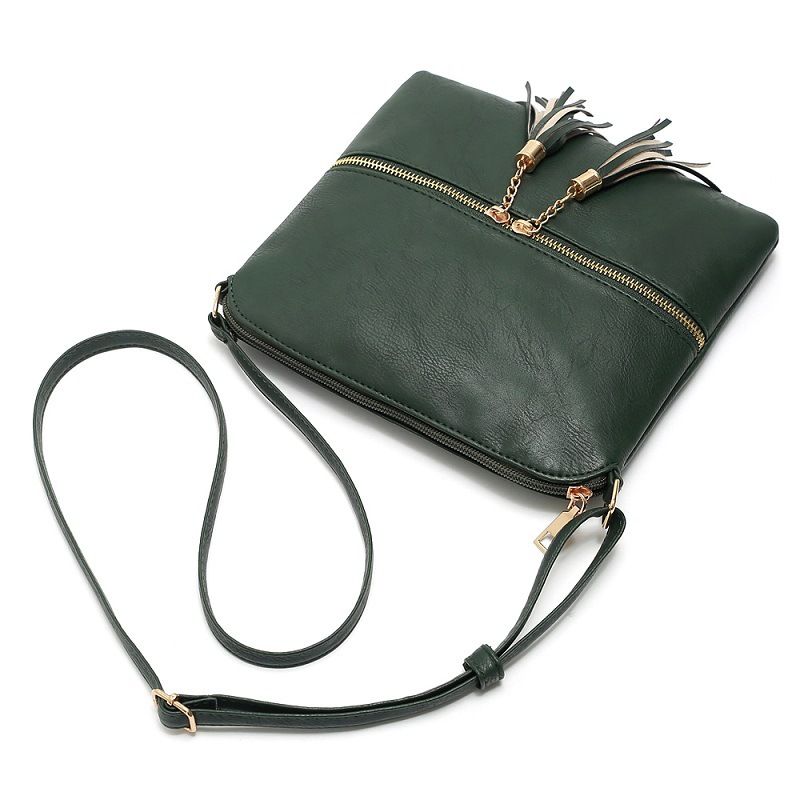 2023 Quaste Kleine Messenger für Frauen Trend Shell Weibliche Schulter Tasche Mode Kette Damen Umhängetaschen_voghion.com