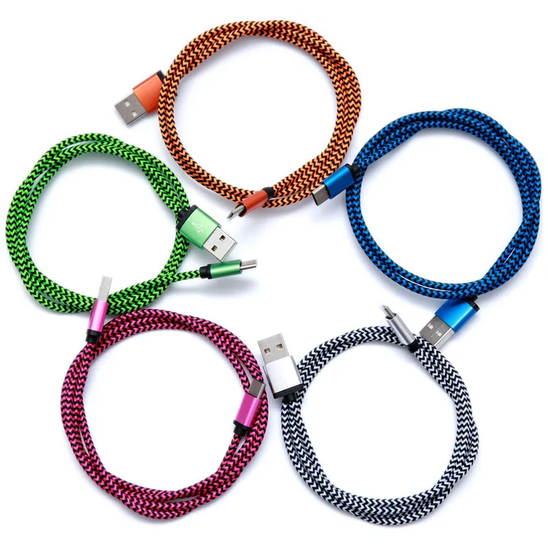 Câbles USB Micro V8, câble de données, chargeur, cordon de charge Weve pour téléphone portable Android_voghion.com