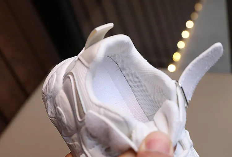 Children Sneakers Light Weight Infant Boys Girls Casual Happysteps Soft Bottom School Student Kids Sport Basketball_desvips.com