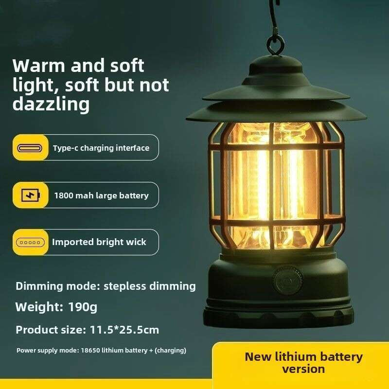 【 Tasso di recensione positiva del 97% 】 Luci LED per tende da campeggio per esterni, illuminazione per campeggio, durata della batteria ultra lunga,_voghion.com