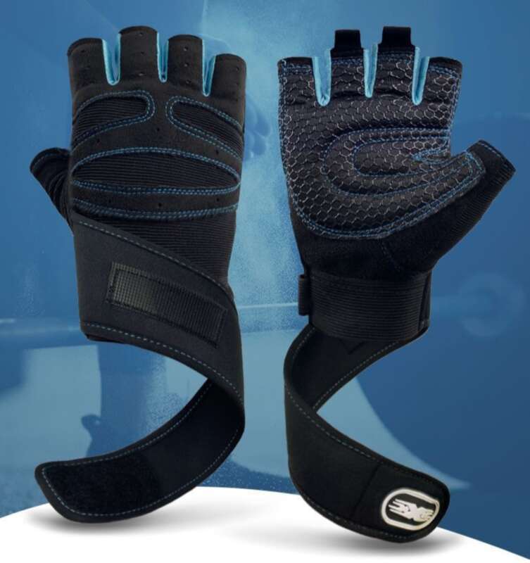 Sport Halbfingerhandschuhe Herren Horizontal Bar Fitness Gewichtheben Training Slip Yoga Handgelenkschutz Atmungsaktiv_voghion.com