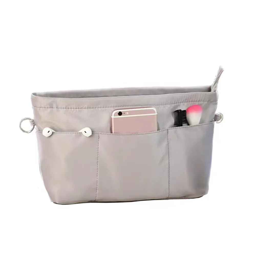 Nylon Innen Damen Handtasche Damen Tote Große Kapazität Organizer Insert Kosmetische Wasserdichte Make-Up Tasche_voghion.com