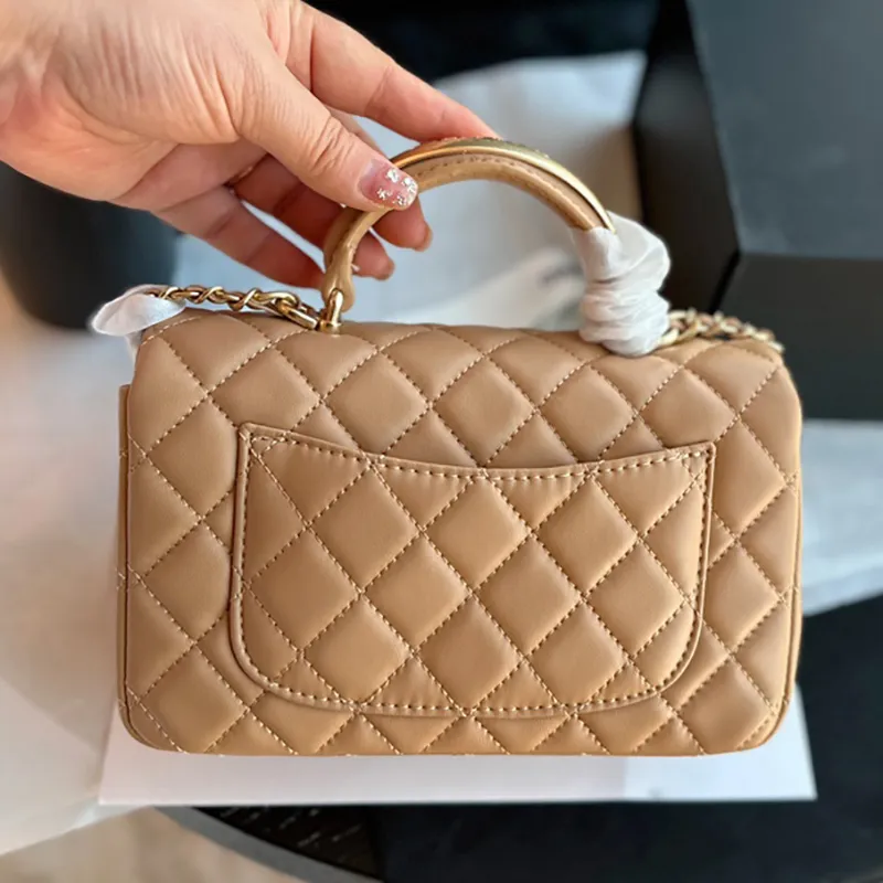 Designer-Handtasche Crossbody Handtaschen Leder Schulter Gold Griff Handtaschen Mode Frauen Geldbörsen Designer Damen Brieftaschen_voghion.com