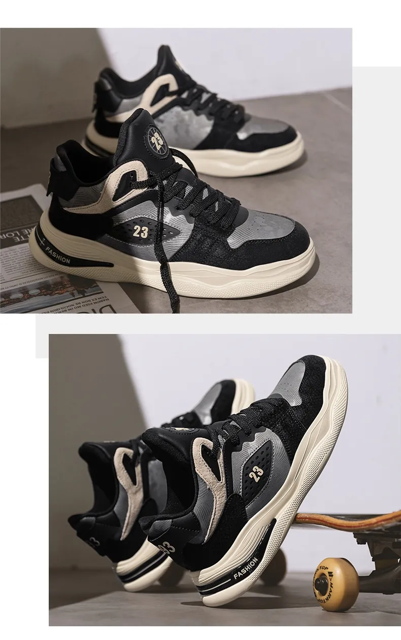 Sports Summer Leisure Breathable New Basketball Trendy And Versatile Free Shipping Unique Design Lace Up Men Running_voghion.com