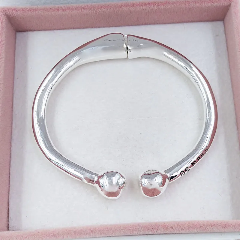 Bracciale rigido in argento sterling donna gioielli occhio_voghion.com