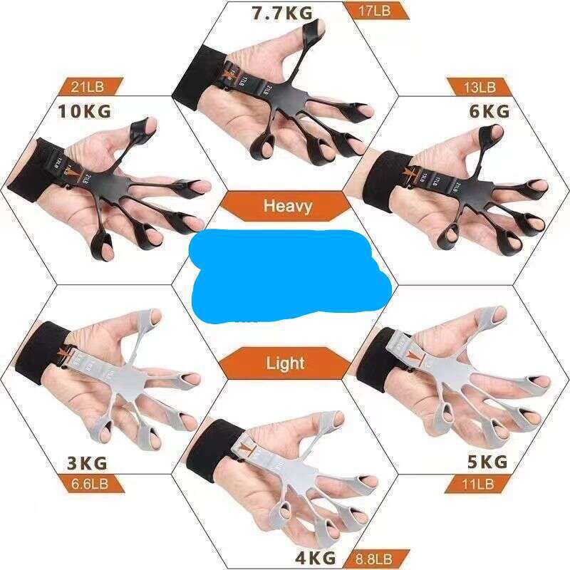 Qilin Puller Venous Gripper Arm Wrist Five Strength Trainer Finger_voghion.com