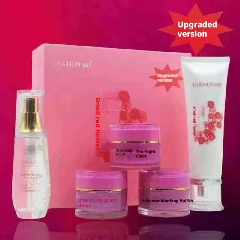 Conjunto de cuidados com a pele cosméticos atualizados_voghion.com