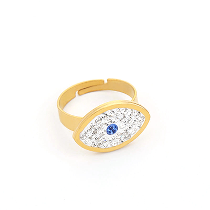 Gute, nuovo set di gioielli minimalista con collana, bracciale, orecchini, anello e doppio strato in acciaio al titanio, resistente alla luce._voghion.com