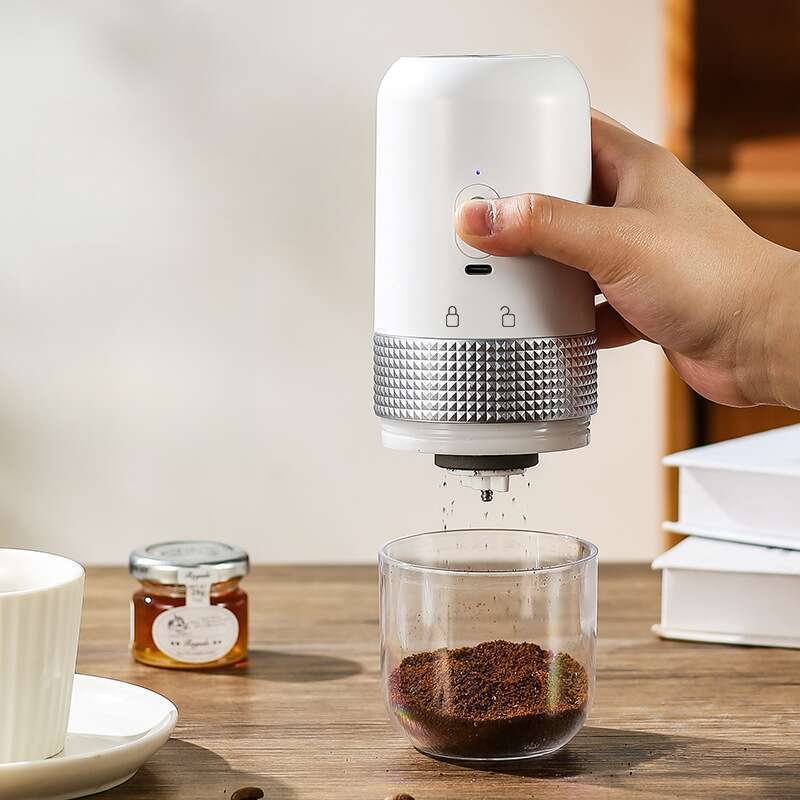 Electric Home Small Bean Grinder, Student Fully Automatic Italian Hand Brewed Coffee Machine, Grinder_voghion.com