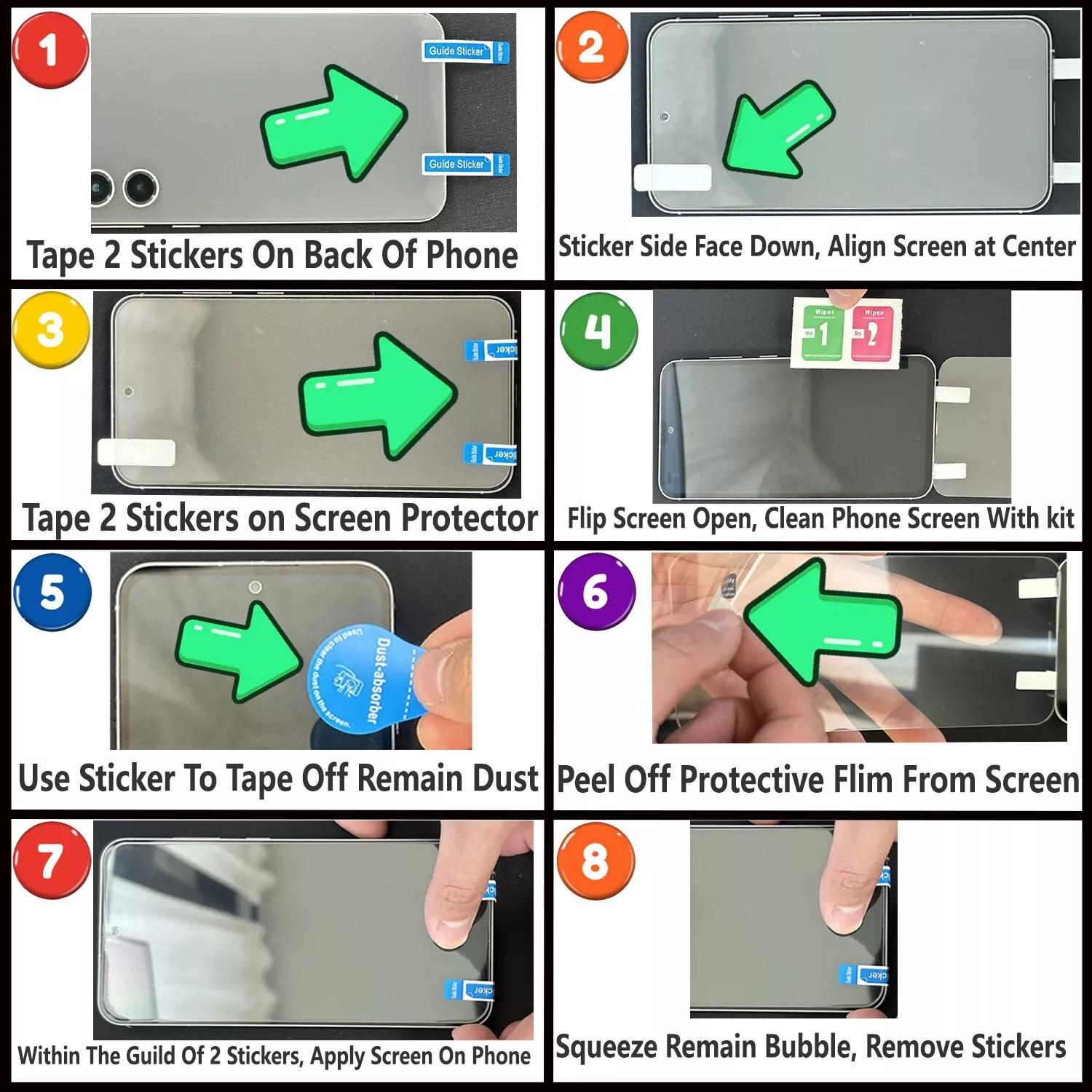 For IPhone 12 Pro Max/12 Pro/12/11 Case Phone Cover Shockproof + Tempered Glass_voghion.com