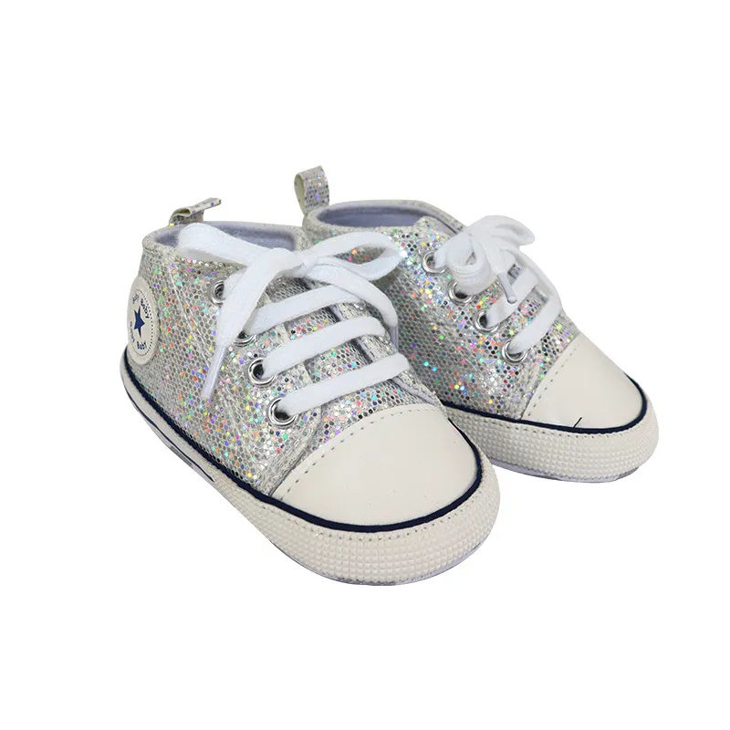 Neugeborenen Pailletten Leinwand Baby Turnschuhe Littlprouts Casual Kleine Kind Kleinkind Multi-Farbe Weiche Sohle_voghion.com