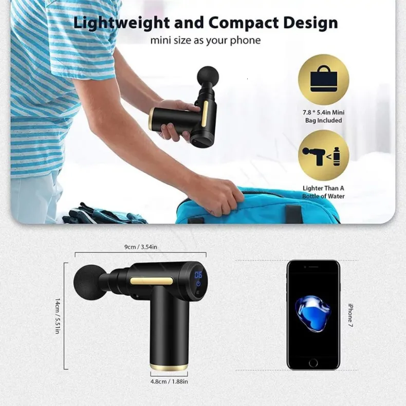 Mini massaggiatore LCD - Modellamento della cellulite｜Rilassamento del collo｜Design UE_voghion.com