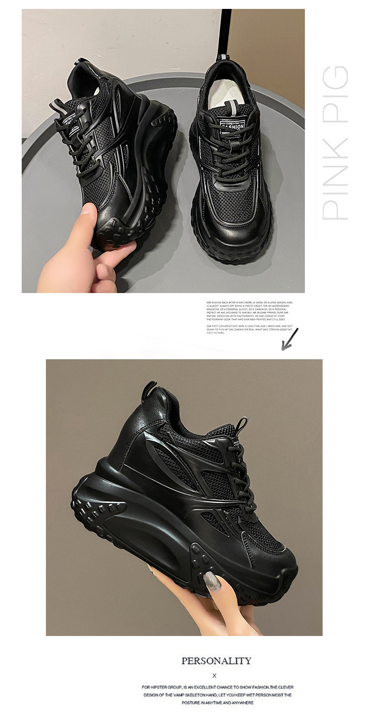 Huel Fersen 10cm Sneakers Chunky Casual Hierscht Fréijoersplattform Wedge High Fashion Atemend Fraen Summer Schong_voghion.com