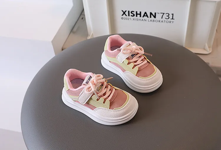 Kids Sneakers for Girl Boy 2024 Autumn New Fashion Style Comfortable Anti-slip Casual Toddler Happysteps Sports Shoes_desvips.com