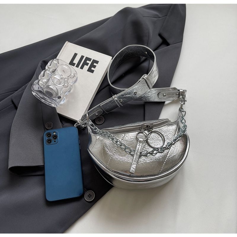 Fashion Dumpg Donna Corea del Sud Ins Trendy Semplice Spalla 2024 Estate Niche Design Borsa a Tracolla_voghion.com