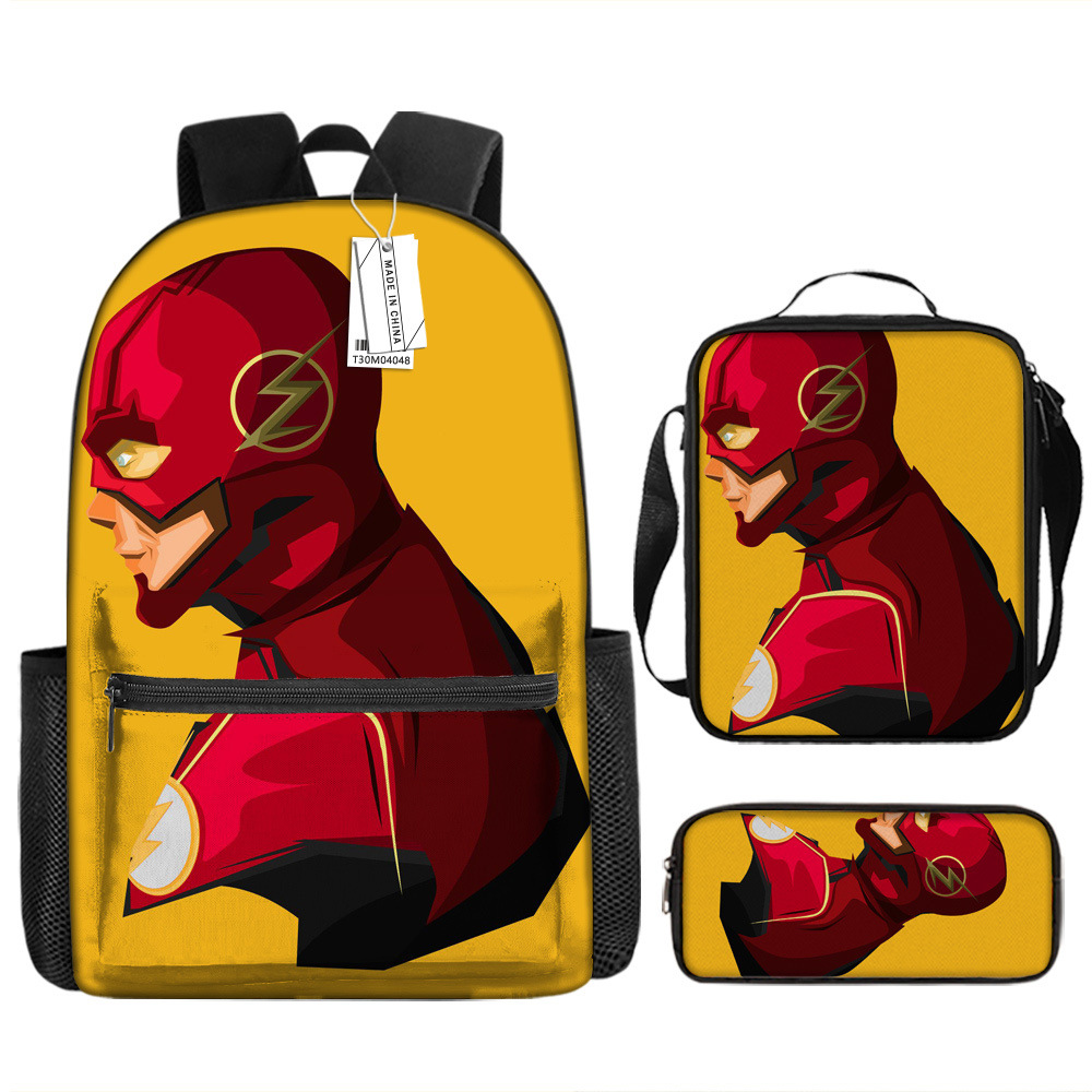 Hero Kids Backpack Large Capacity School Bag Unisex_voghion.com