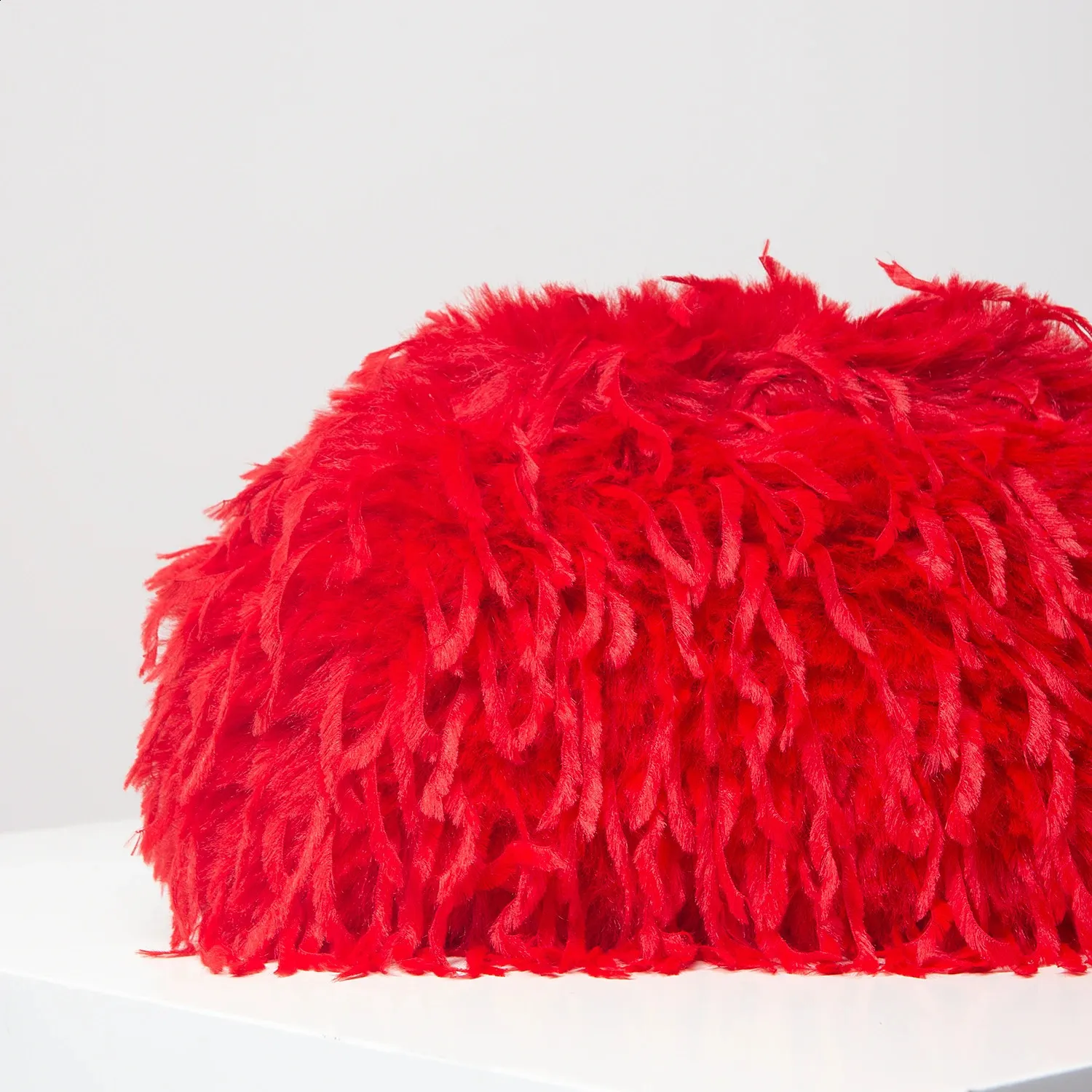 Plush Clutch Bag Y2k Style Candy Coloured Evening Purse For Women_voghion.com