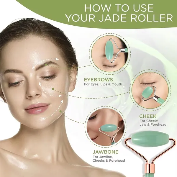 Gua Sha Board 2PCS Massage Stone For Facial Body Skincare Roller Scraping Massager Natural Resin Facial Lifting Scraper Neck Anti Wrinkle Massager T_voghion.com