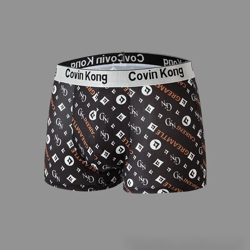 Pantaloni corti senza cuciture in seta ghiacciata da uomo New2024, comodi e con angoli piatti, confezione regalo_voghion.com