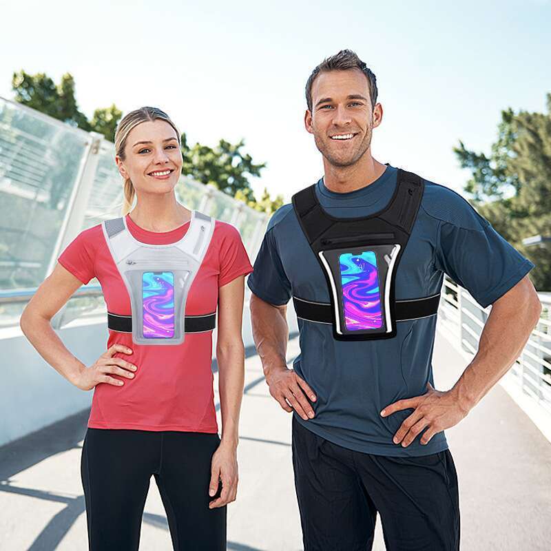 New Multi-functional Sports Backpack, Outdoor Running Phone Bag, Vest, Breathable Mountaineering And Cycling Chest Bag_voghion.com