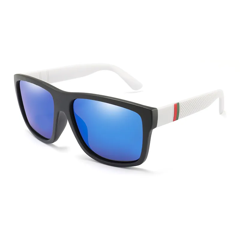 Designer Polarized Sunglasses Unisex Vintage Square Sun Glasses_voghion.com