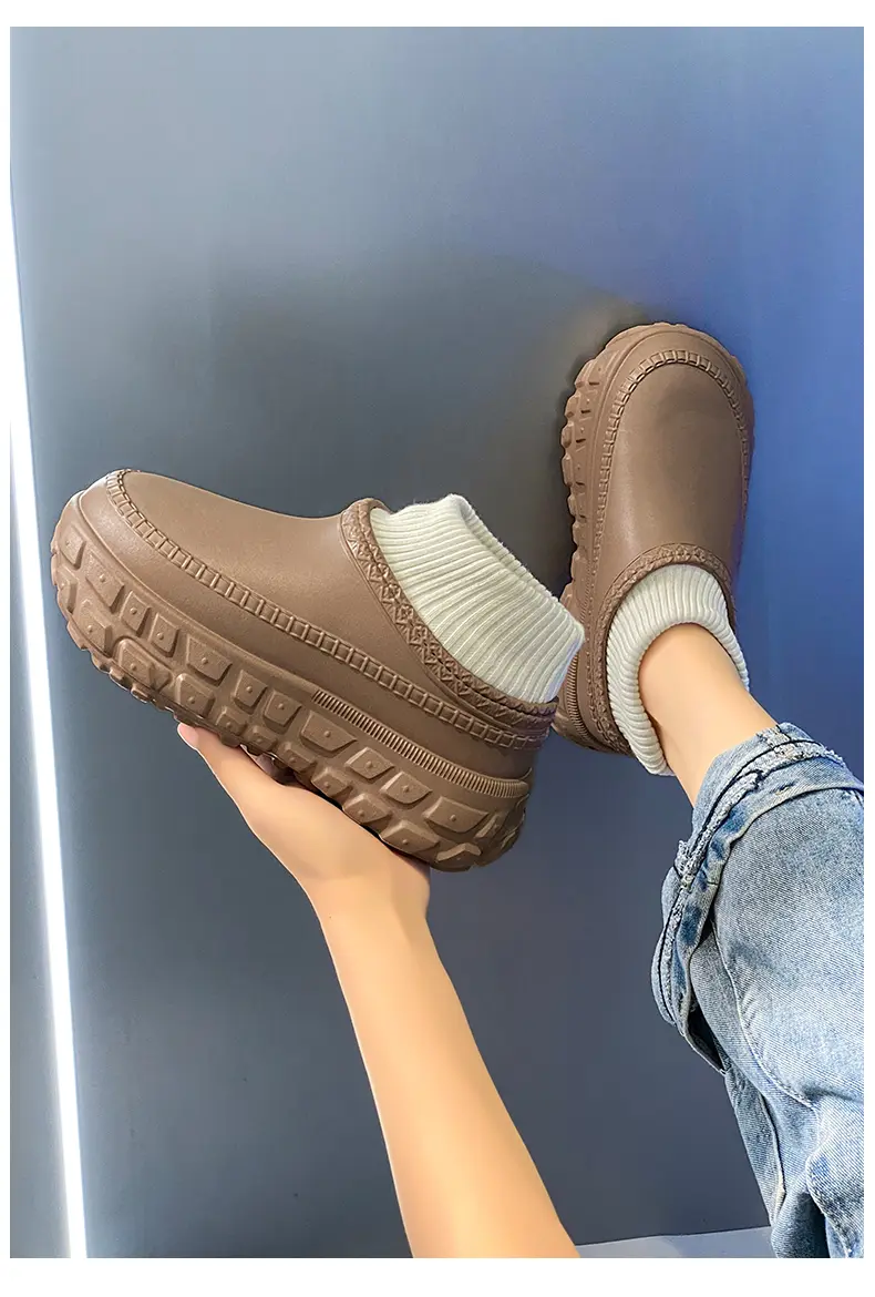 Stivali da neve invernali da uomo impermeabili, scarpe casual alla moda da coppia_voghion.com