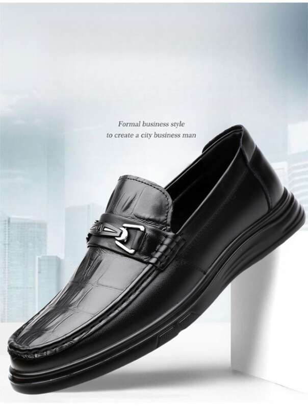 Lederschuhe Herren Loafer Schuhe Hochwertige Slip-On Loafer Bequeme weiche Fahrschuhe Herrenschuhe_voghion.com