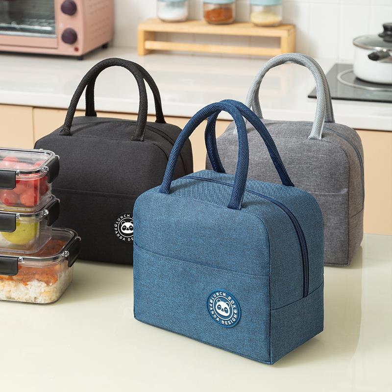 Kaasaskantav lõunakott Uus soojusisolatsiooniga lõunakarp Tote Cooler käekott Bento kott õhtusöögikonteiner koolitoidu hoiukotid_voghion.com