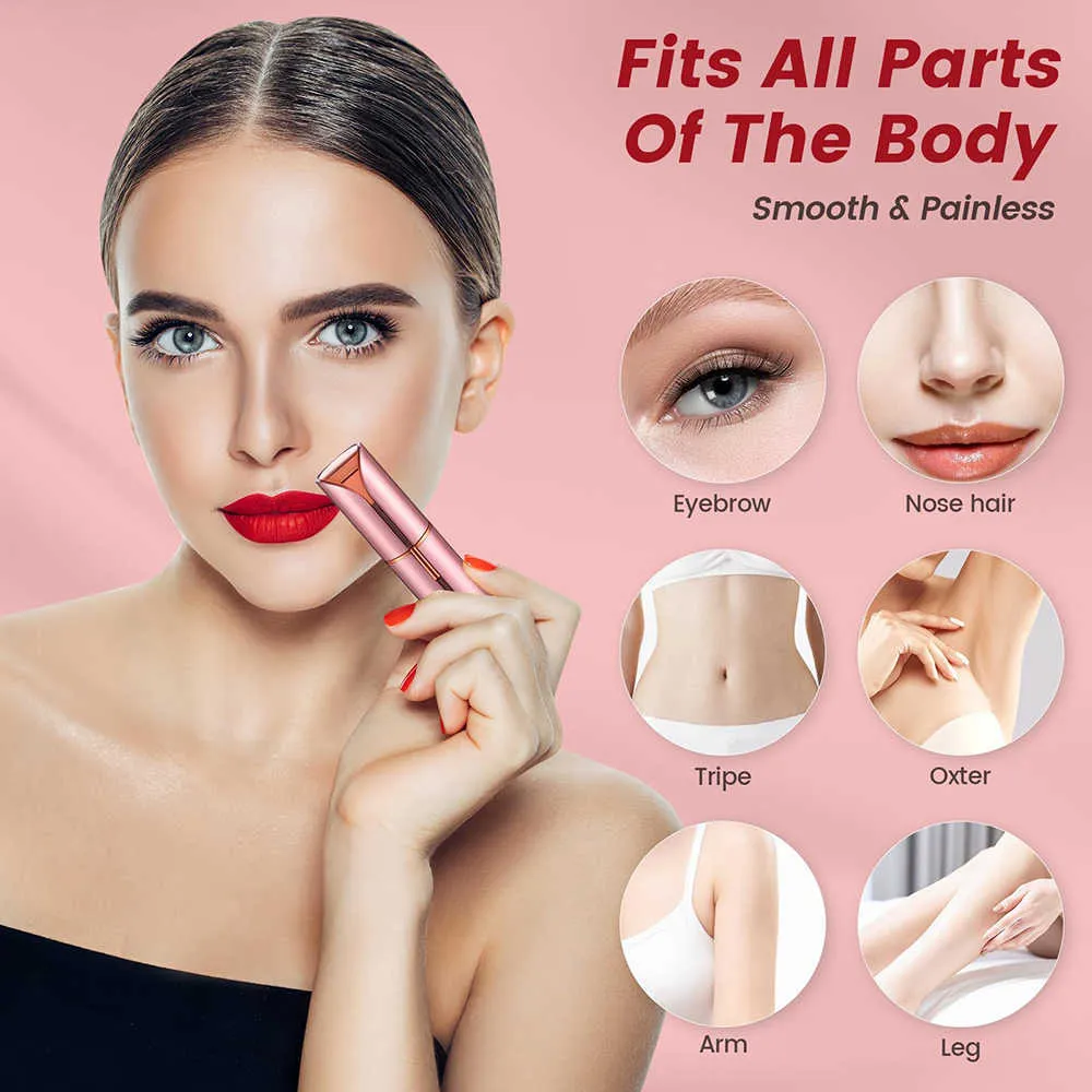Sensitive Area Epilator - Eyebrow/Facial｜New EU Design_voghion.com