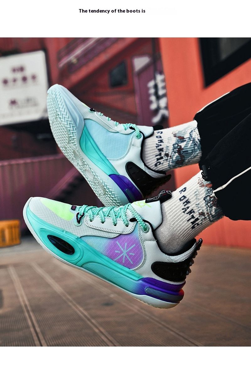 Hochwertige dämpfende, atmungsaktive Basketballschuhe Männer und Frauen, Outdoor-Sportschuhe für Jugendliche_voghion.com