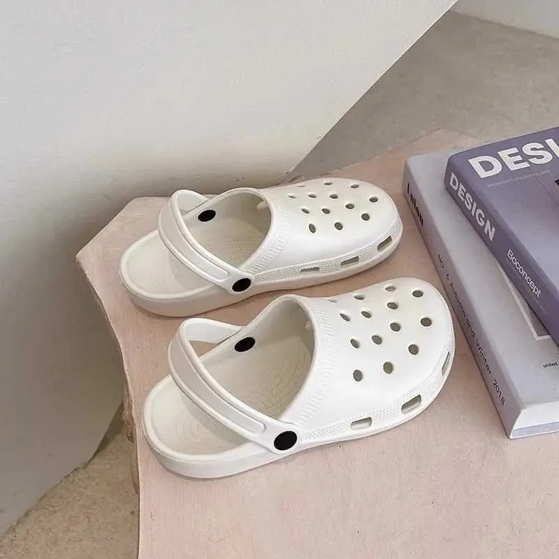 Módní nepromokavé pantofle pro ženy, letní venkovní pantofle, měkká podrážka, zahradní boty, vnitřní kojící dřeváky, sandály S60711_voghion.com