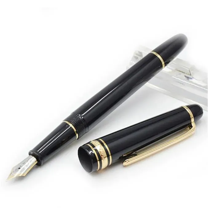 wholesale 163 Black Resin Rollerball Pen Ballpoint Pen High Quality School Office Writing Fountain Pens With_voghion.com
