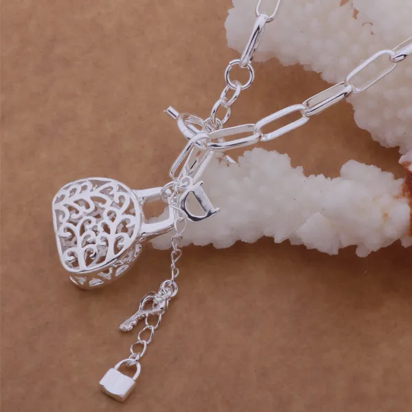 Collane con ciondolo Collana in argento Gioielli di moda /azqqxa Beuwba Sier ColorPendant_voghion.com