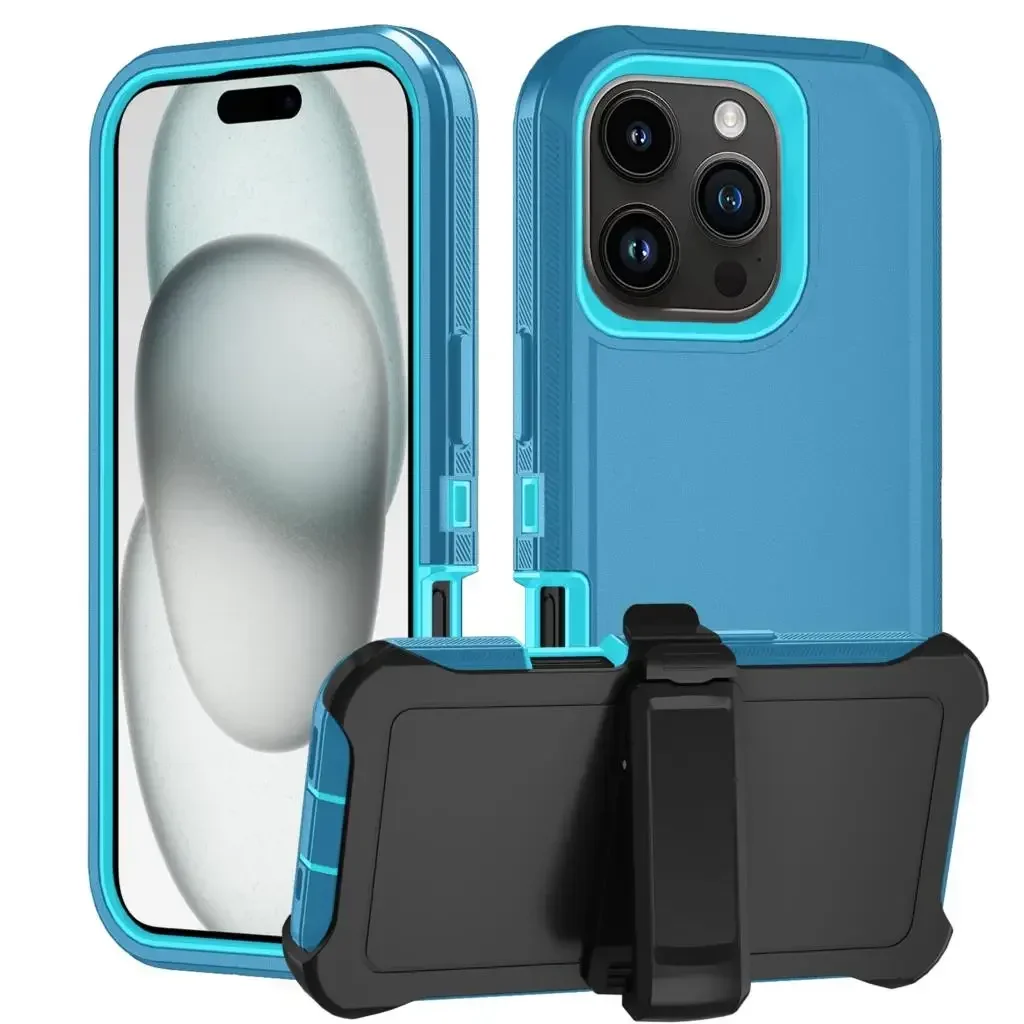 Stoßfeste Handyhülle Für Iphone, Robuste Schutzhülle Mit Backcover_voghion.com