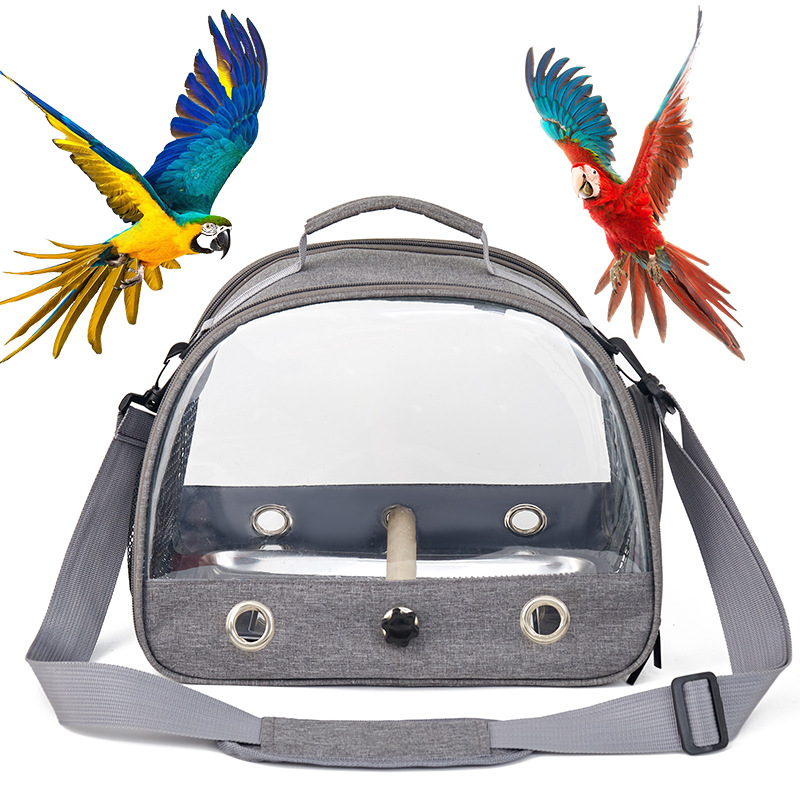 Cage à oiseaux pliable portable, sac pour animaux de compagnie en tissu Oxford pour oiseaux, perroquets, pigeons, sac à taupes pour une utilisation en extérieur_voghion.com
