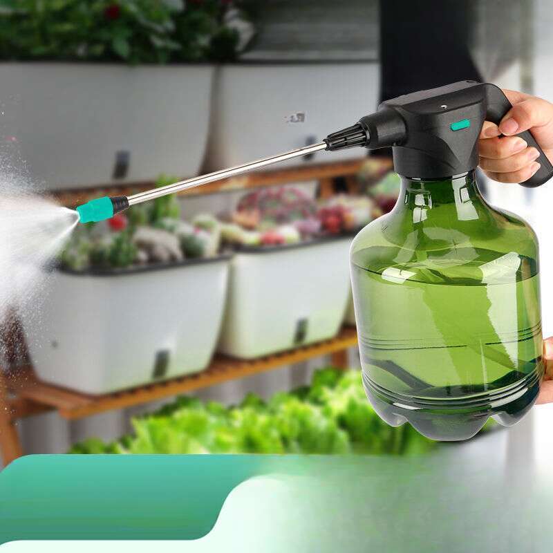 Artefato elétrico para irrigação de flores domésticas, regador elétrico automático pequeno e recarregável_voghion.com