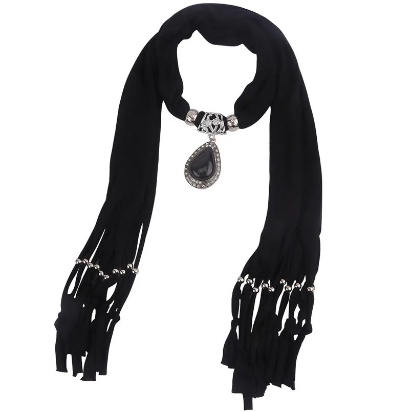 Ciondolo in resina a goccia d'acqua, accessori per scialle da donna, parti in lega, sciarpa_voghion.com