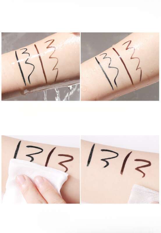 Eyeliner glamour et éblouissant, adapté aux débutants, séchage rapide, imperméable_voghion.com