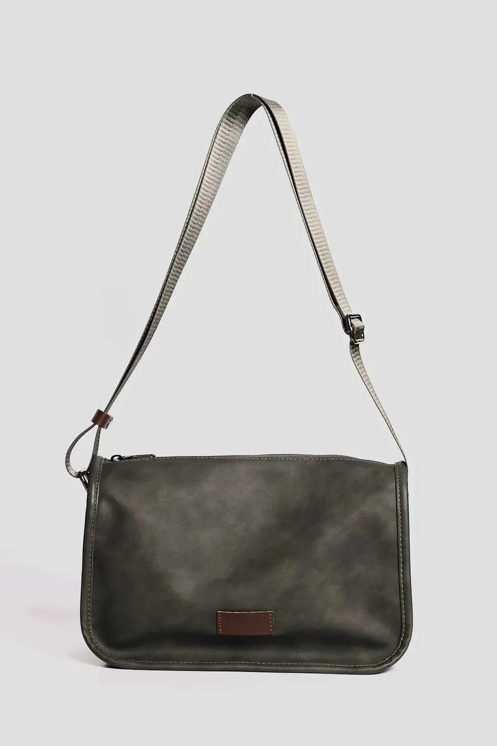 Borsa a tracolla monospalla nuova alla moda, grande capacità, in pelle di alta qualità, Cycg, semplice, tinta unita, tutto abbinato_voghion.com