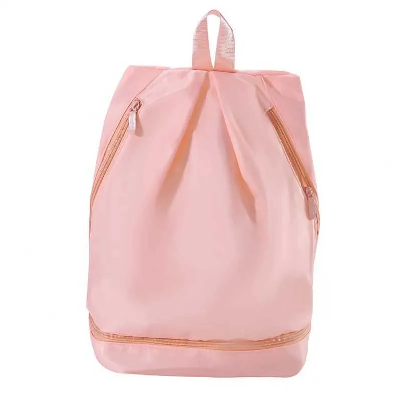 Separate Women Swimming Bag Outdoor Dry Wet Separation Splash Proof Beach Storage Backpack Sports And Fiess Small_voghion.com