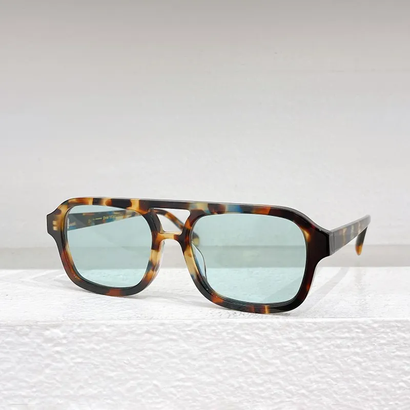 Damen Piloten Sonnenbrille Mit Doppelsteg Und Bernsteinfarben_voghion.com