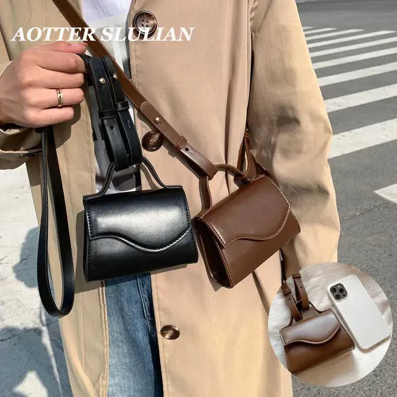 Dámské vintage jednoramenné zimní dámské klopové mini bolsos módní dámské crossbody tašky kožené designové_voghion.com