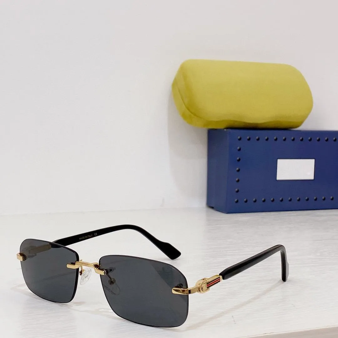 Mens designer sunglasses Women Fashion Eyeglasses Frameless Multi Color reflective mirror 1353 Metal Frame Summer Trend_voghion.com