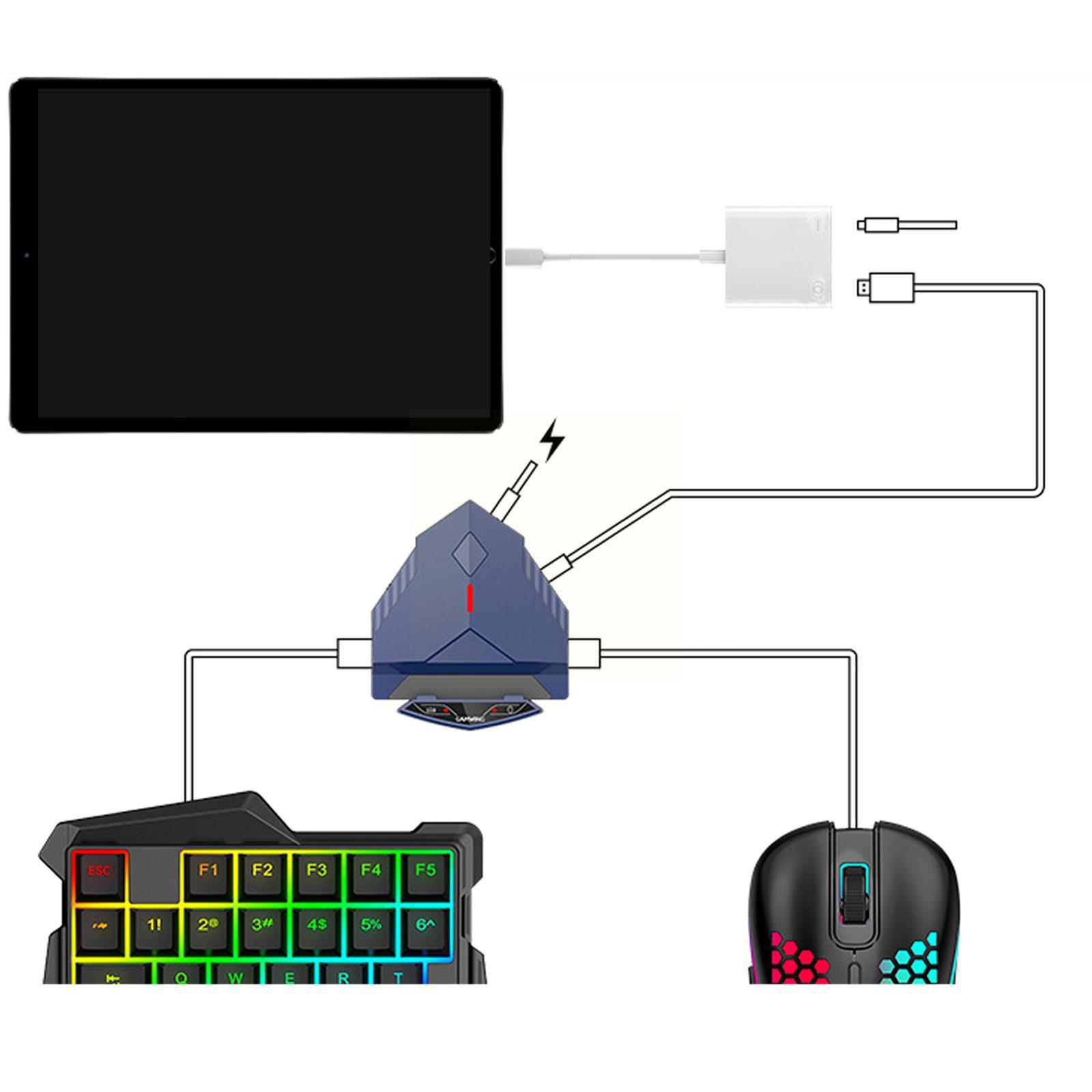 Gamepad Mobile Bluetooth Controller Game Keyboard Mouse Converter Mobile Controller For Android IOS PUBG Controlle O7G3_voghion.com