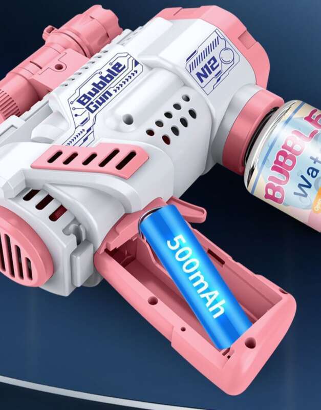 Neu Gatling Internet Celebrity kinder Handheld Blase Blasen Mädchen Elektrische Voll Automatische Leck Beweis_voghion.com