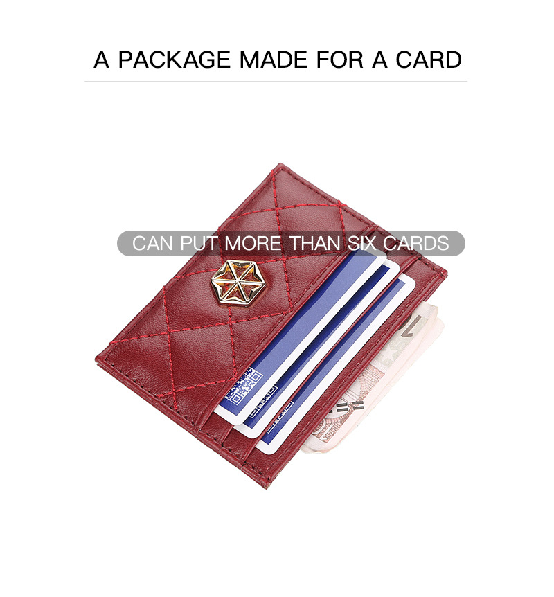 BOISEEN nuovo porta carte per donna versione coreana sottile porta carte d' identità multi-card in rilievo porta carte di credito mini porta carte di credito all'ingrosso_voghion.com